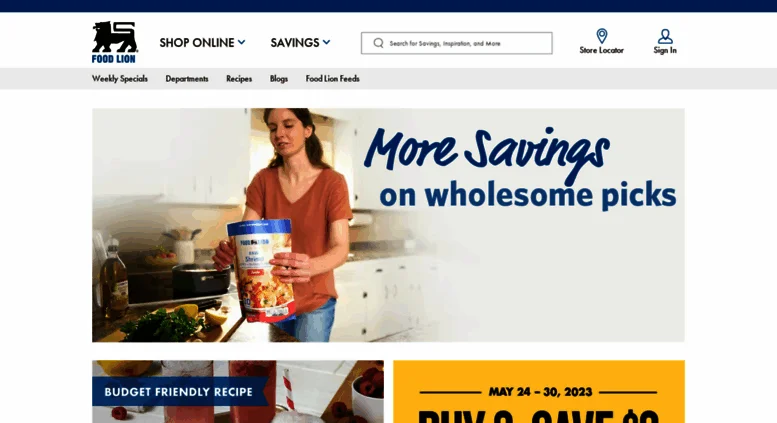 Food Lion: weekly ads, hours, and deals